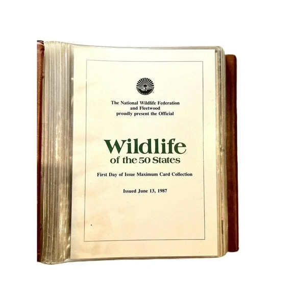 1987 WILDLIFE OF THE 50 STATES - FIRST DAY OF ISSUE PROOFCARD COLLECTION - RARE - Picture 2 of 9